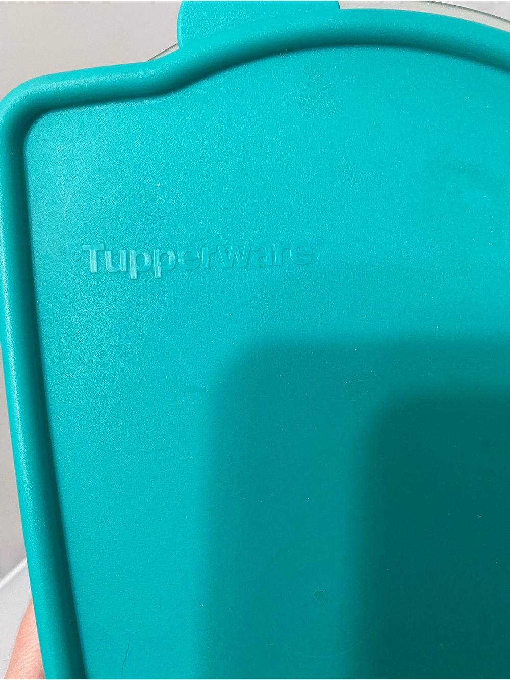 Tupperware Teal Stackable Pizza Storage - Picture 5 of 11
